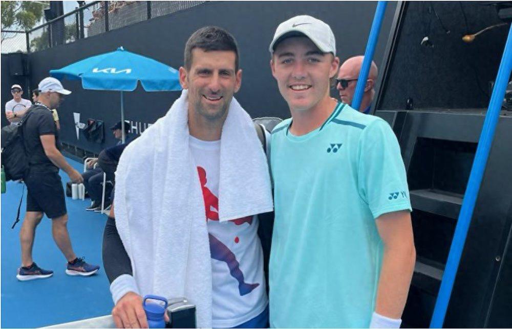 What a pity! The tennis prodigy who trained with Djokovic has decided to quit pursuing a professional tennis career.