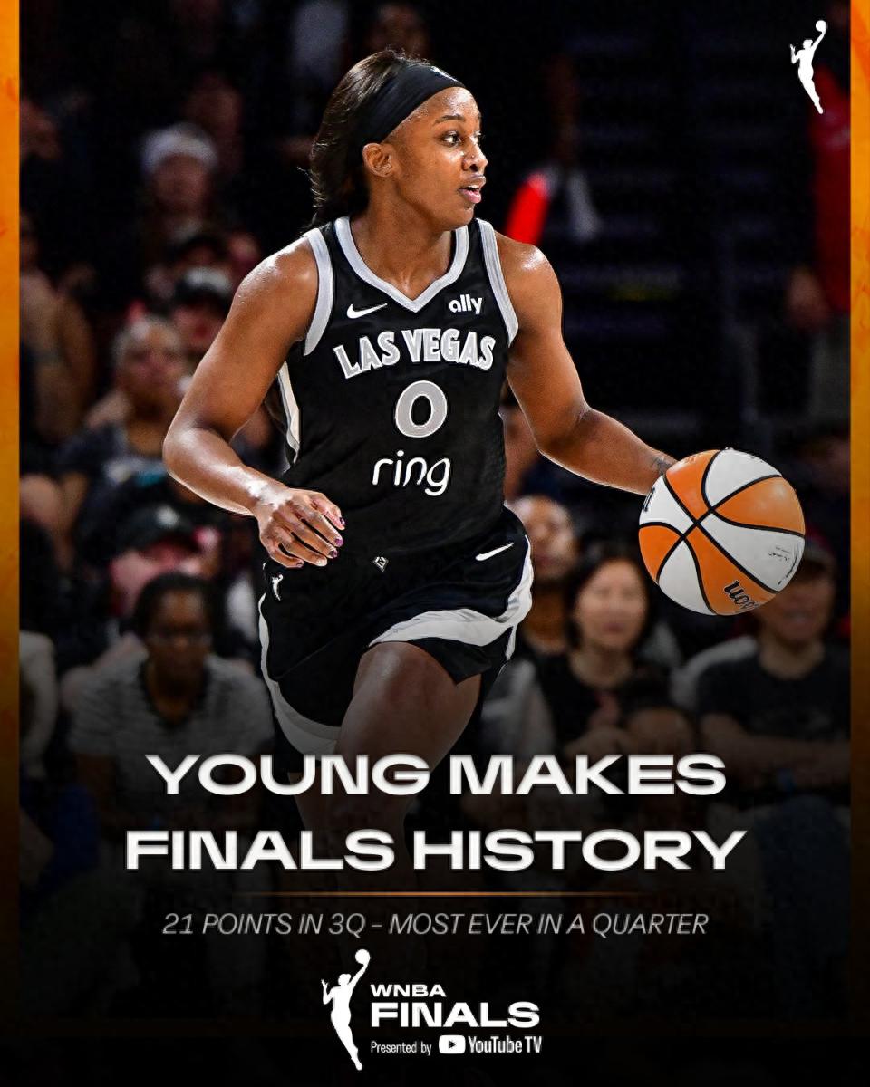 The Aces secure another win over the Mercury, leading the series 2-0! Jackie Young explodes for 32 points, setting a Finals record with 21 points in a single quarter.