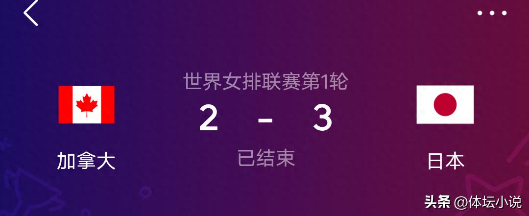 Japan's women's volleyball team is incredibly strong! They defeated Canada 3-2 to secure a fourth consecutive win, climbing to second place in the Nations League standings and pulling away from China.