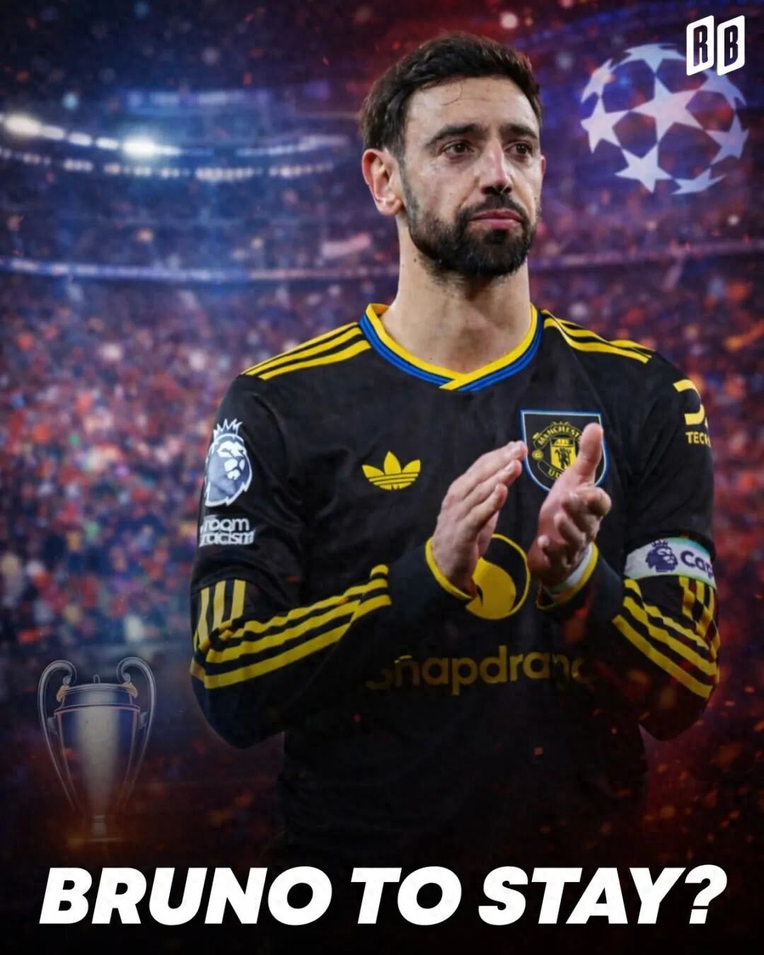 Bruno Fernandes' condition for staying at Manchester United revealed, Champions League qualification crucial! Scouts witness Diomande scoring.