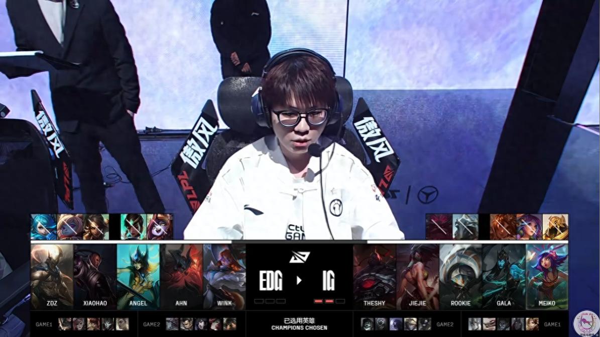 God-man showdown? EDG won 3-0 with an unbeatable advantage and IG barely won 3-0!