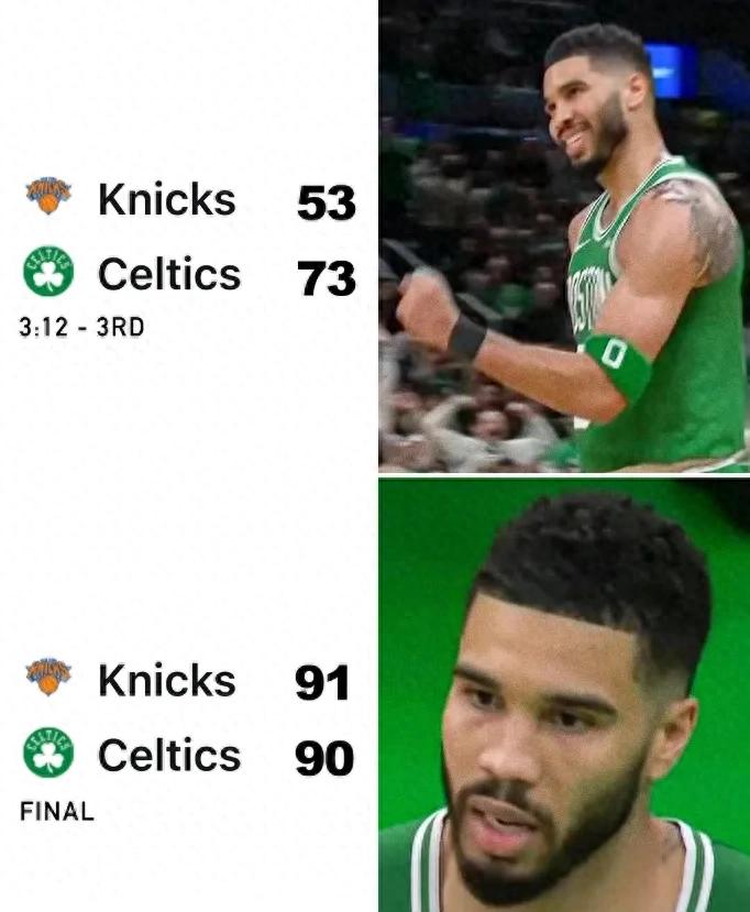 The Celtics played like a joke