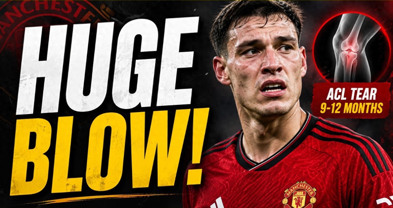 Ugarte is almost certainly confirmed to have an ACL tear, which may force Manchester United to make a signing. If he is sidelined for a year, they could receive £5 million in compensation.