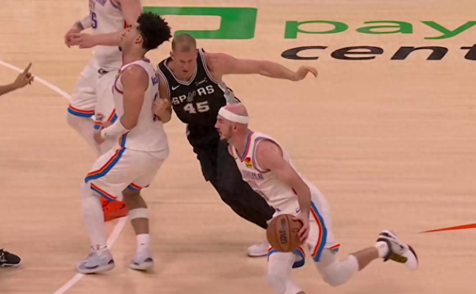 Level 1 flagrant foul! NBA officially upgrades Plumlee's infraction: He deliberately charged into McCain during Game 5 with a buildup of momentum.