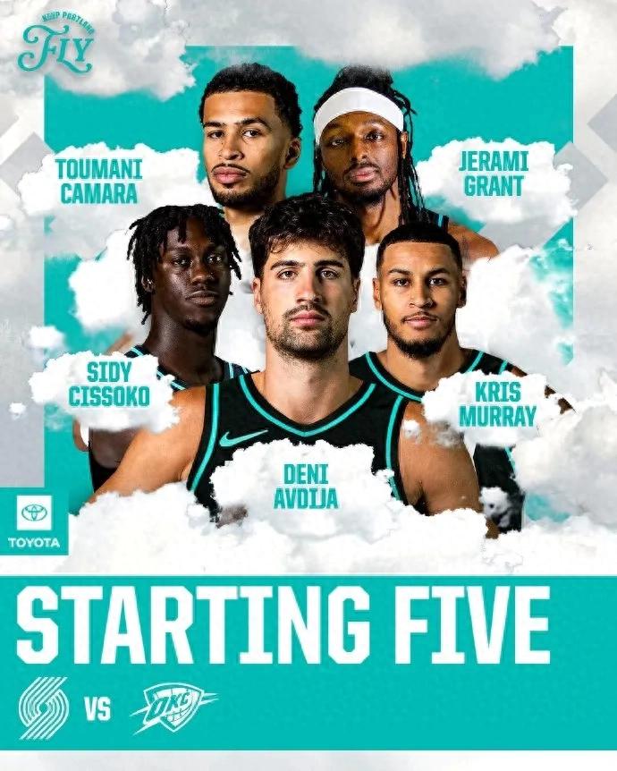 So impressive! The Trail Blazers shocked the Thunder! Yang Hansen missed all 3 shots