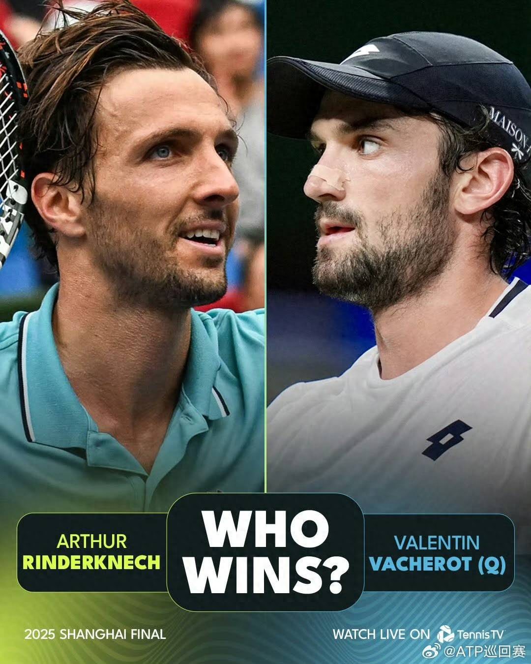 Djokovic and Medvedev both caused major upsets! The Shanghai Masters final turns into a showdown between cousins!