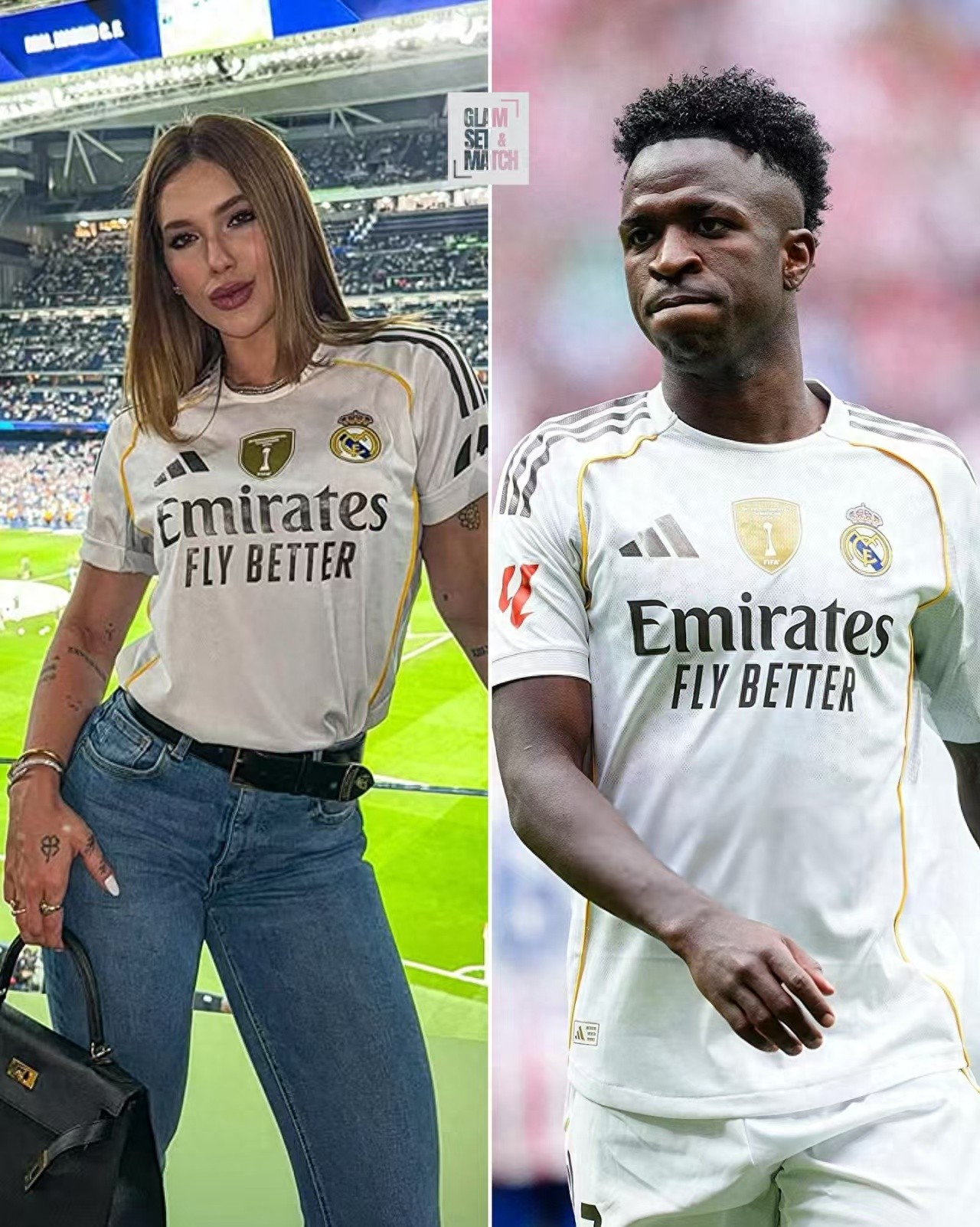 Vinícius is also following Dembélé’s path to settle down; his 26-year-old girlfriend has been revealed as a mother of three children.