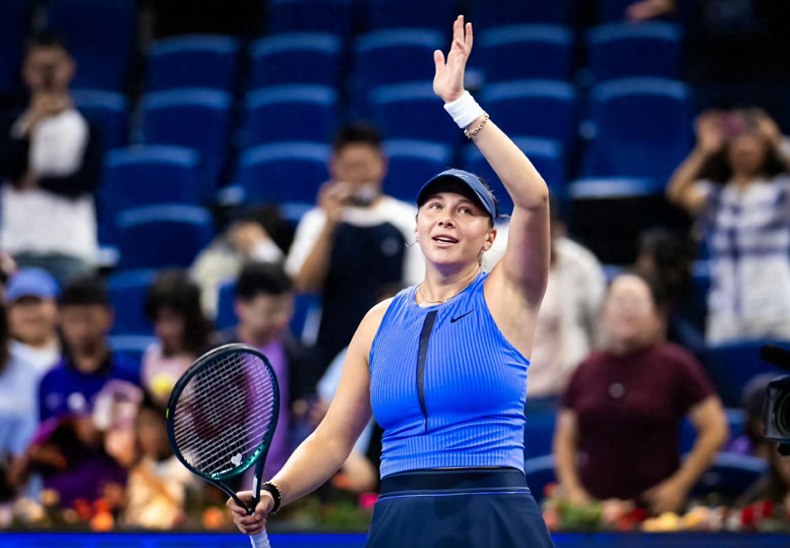 Tomorrow&#39;s schedule for the China Open (10.5): Anisimova, Noskova, Paolini, and others will compete; live broadcast on CCTV-5 Plus.