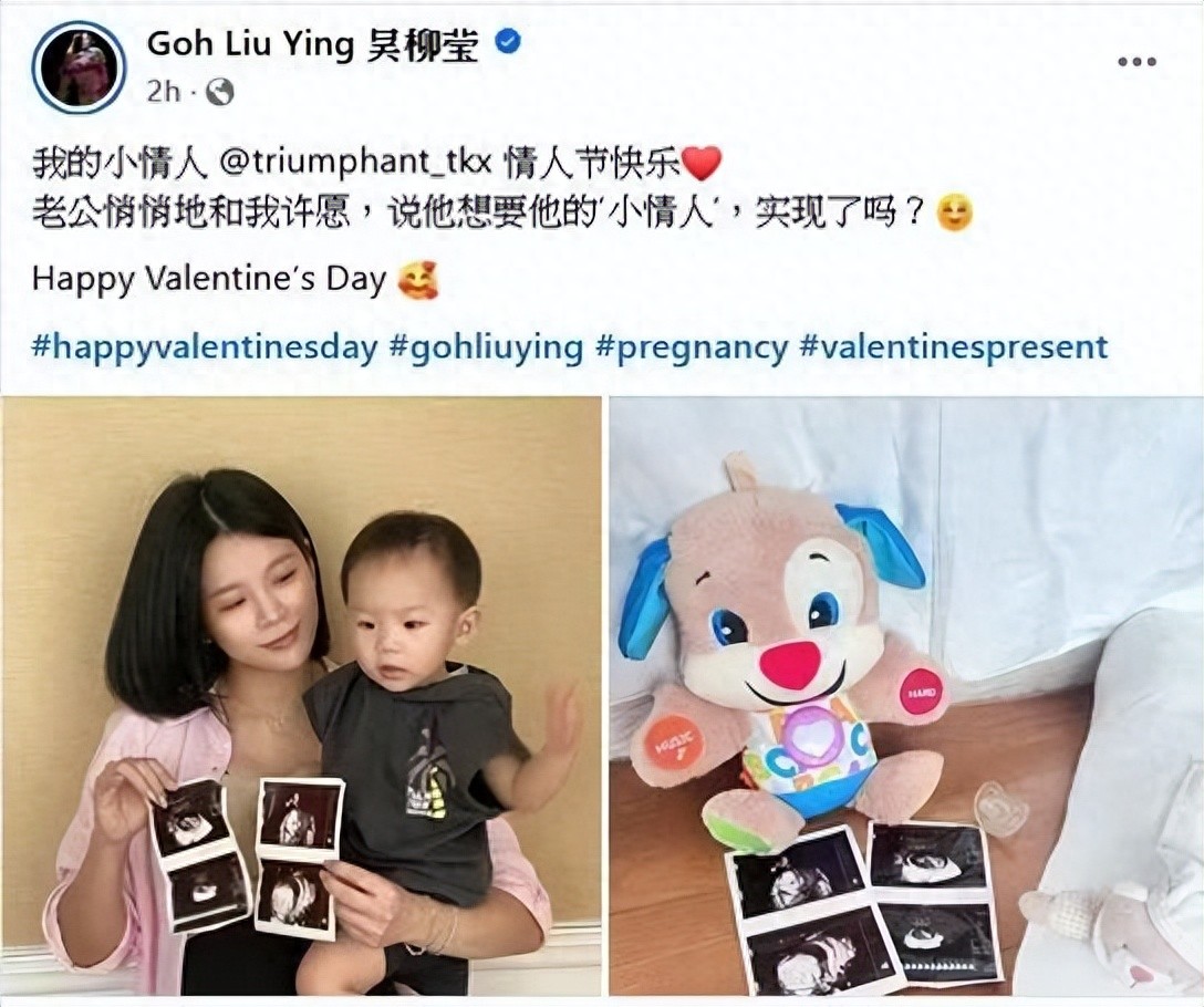 "My husband's lover came to report", former Malaysian badminton star Wu Liuying happily gave birth to her second child