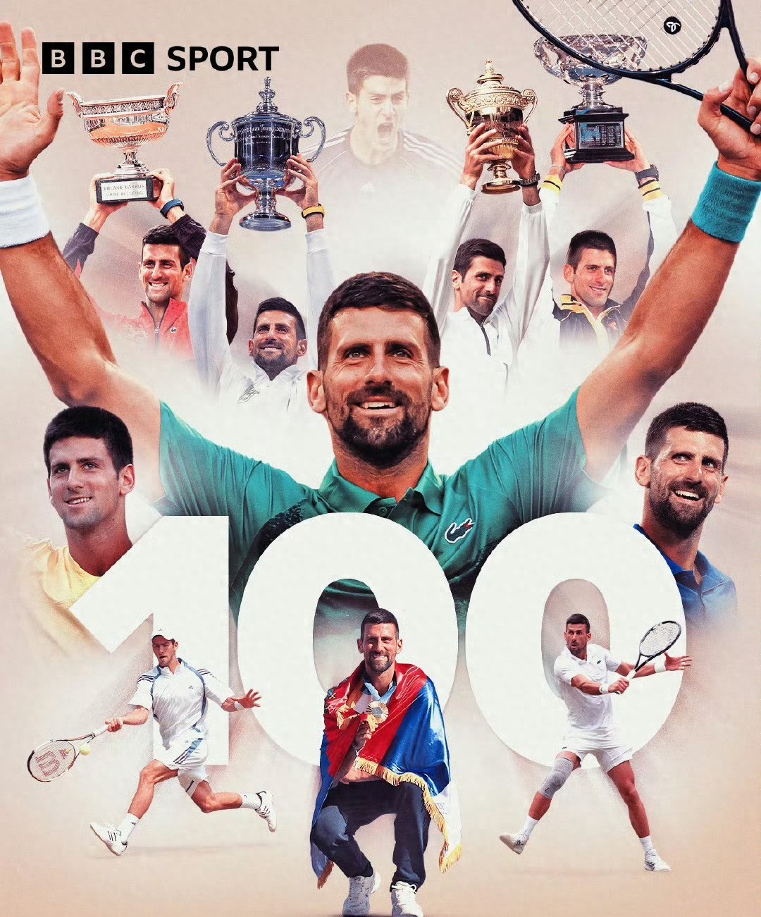 From the 100th crown, look at Djokovic's clay relationship