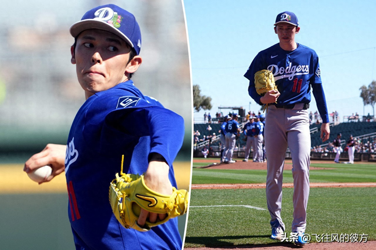 Roki Sasaki dominates White Sox prospects in a side-field game, Dodgers coaching staff pleasantly surprised.