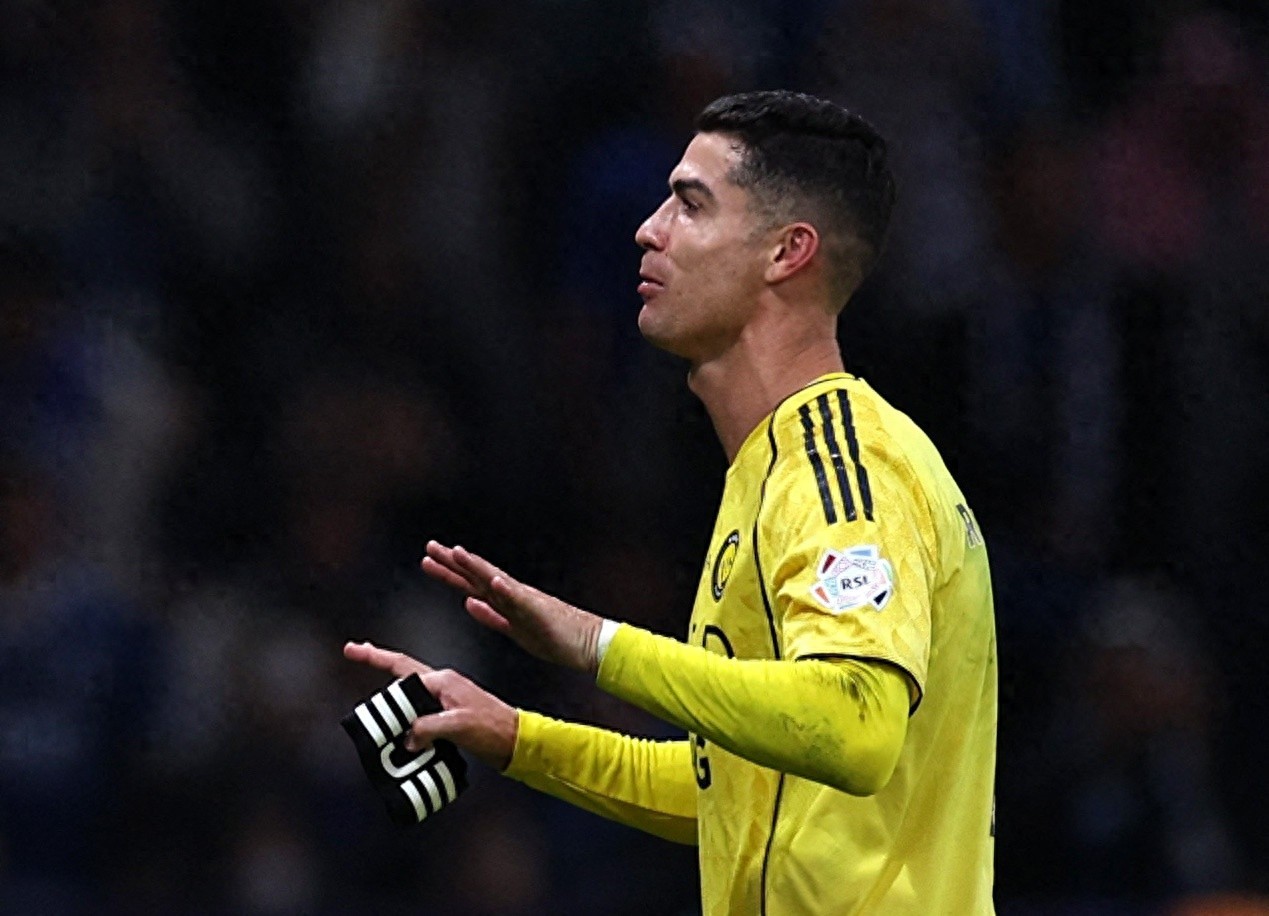 Cristiano Ronaldo is unhappy playing in Saudi Arabia; he has returned to training but continues his strike, vowing to leave this summer if no commitments are made.