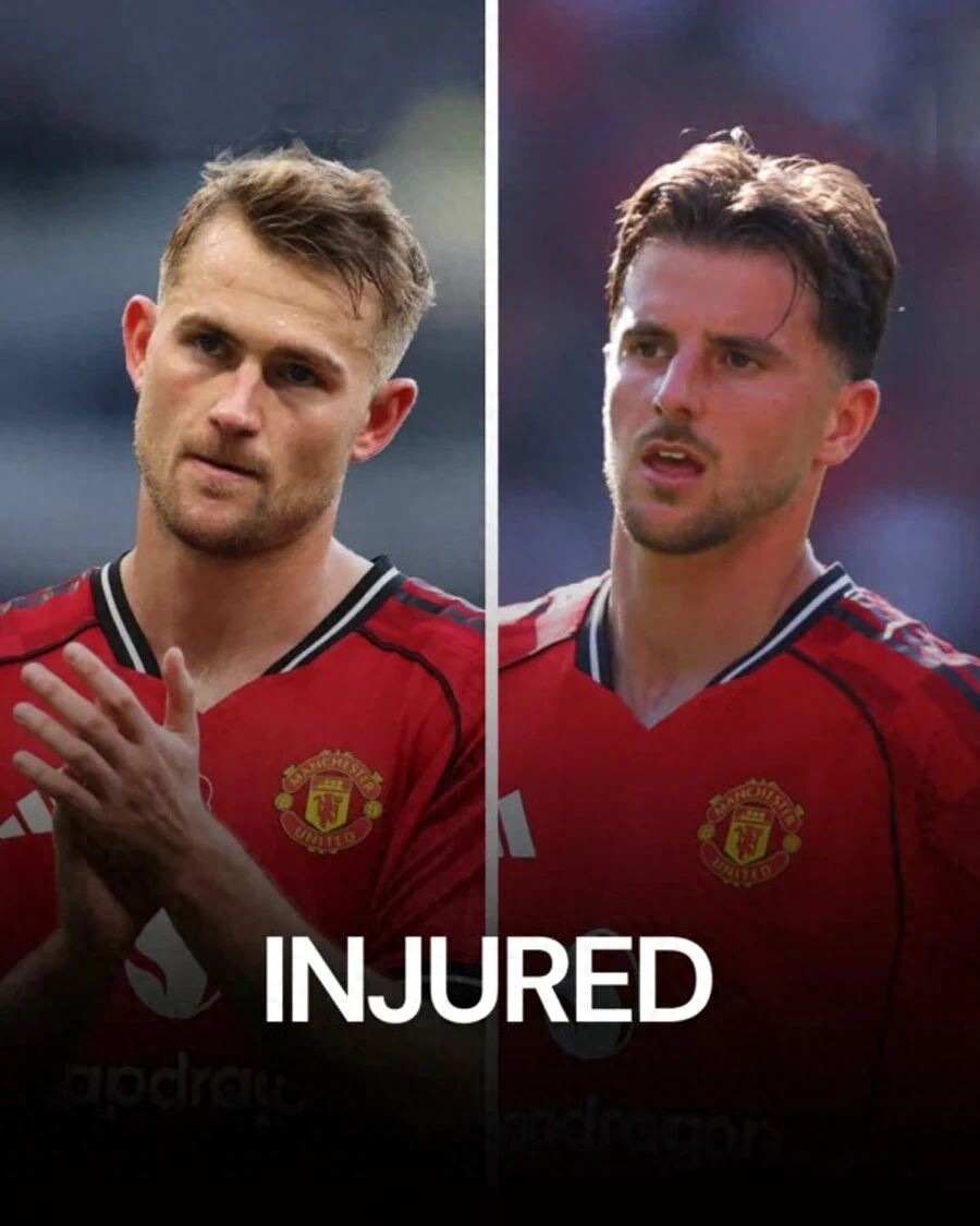 Mount may return for Manchester United against Tottenham! De Ligt is definitely out, and concerns about his injury have been revealed by Manchester United.