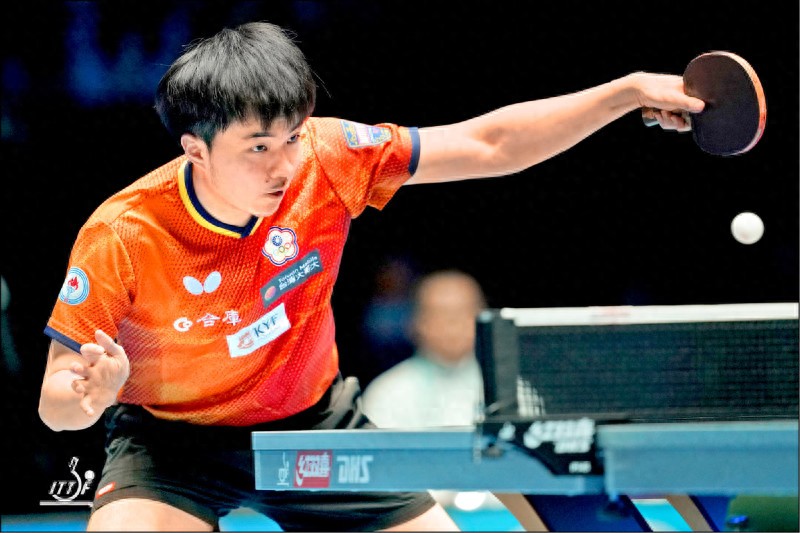 Lin Yunru advanced to the top 64 of the men's singles at the 2025 World Table Tennis Championships in Doha, leading the Chinese Taipei team to play a triumphant song