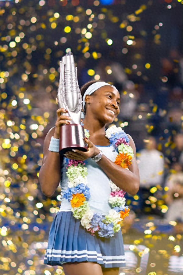 Gauff remains unbeaten in her Wuhan Open finals, making history with a perfect 9-0 record on hard courts