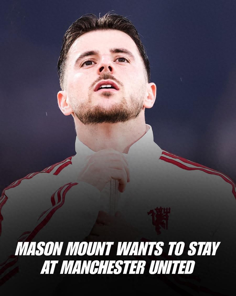 Mount refuses to leave Manchester United, willing to accept £250,000 weekly wage as a substitute! Returns alongside Lisandro to assist against Villa.