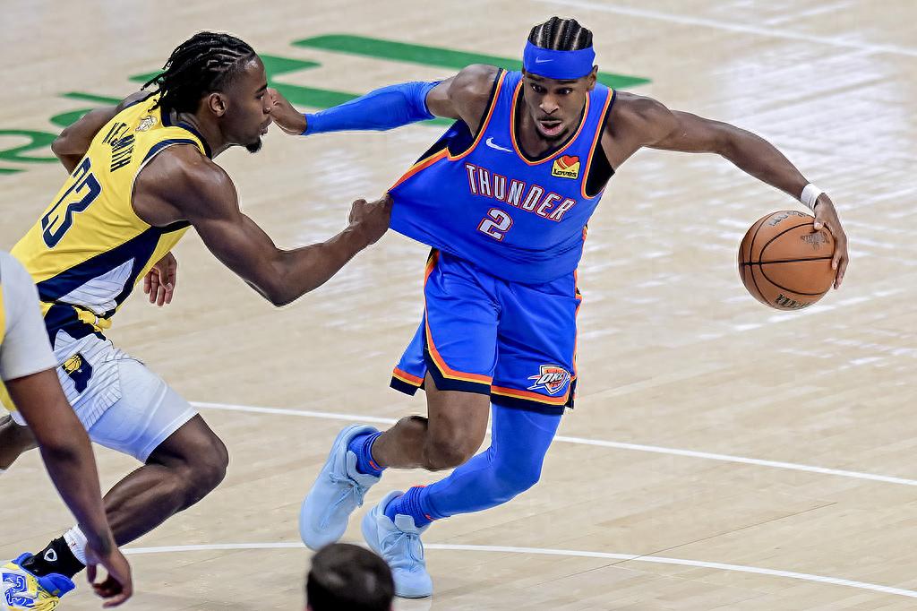 The Thunder beat the Pacers to score 1-1 on aggregate! Alexander 34+8 unlocks milestone Haliburton 17 points