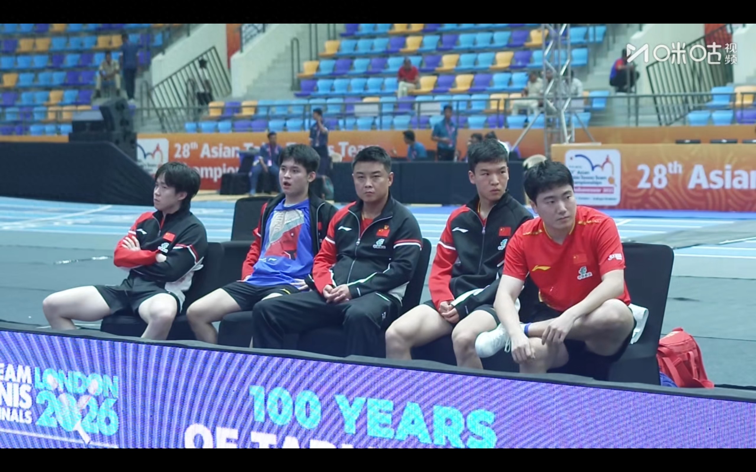 The men&#39;s team semifinal of the Asian Table Tennis Team Championships between China and Japan is currently being broadcast live.