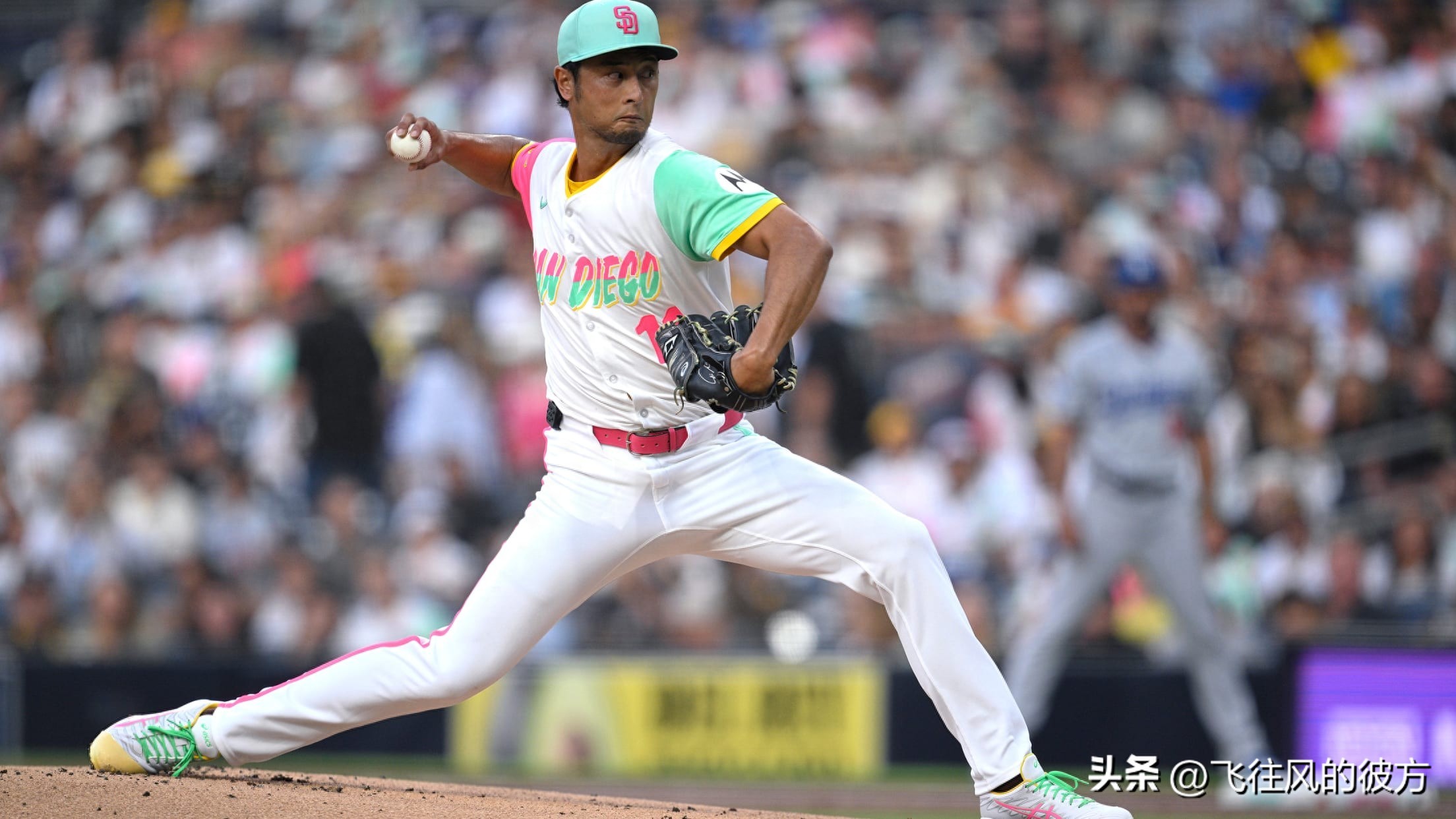 大谷翔平雖然成功上壘，但道奇隊仍被達比修有壓制，最終落敗。