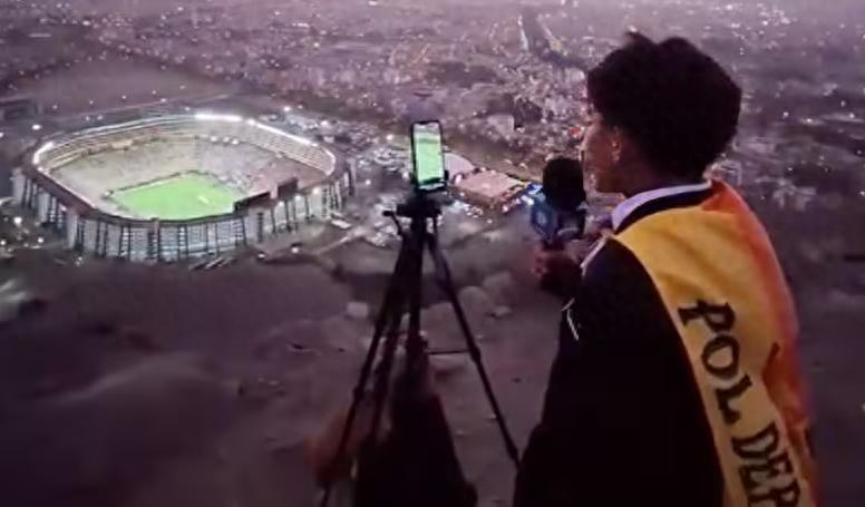 The summit "commentary" of the Libertadores Cup final goes viral, as a 15-year-old Peruvian boy's dream comes true