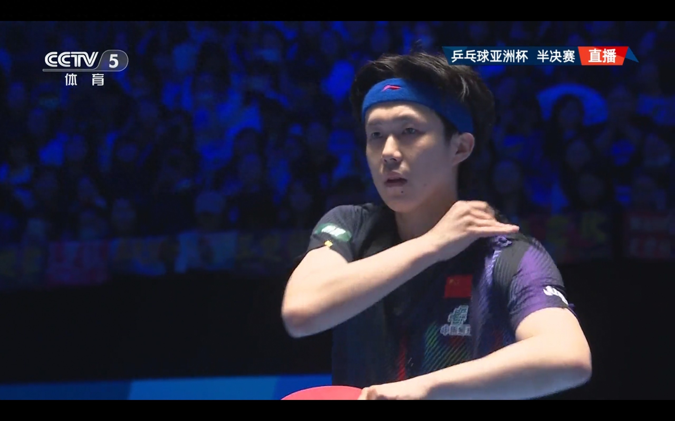 Latest update from the Table Tennis Asia Cup: Wang Chuqin advances to the final with a 4-0 win over Zhang Youan.