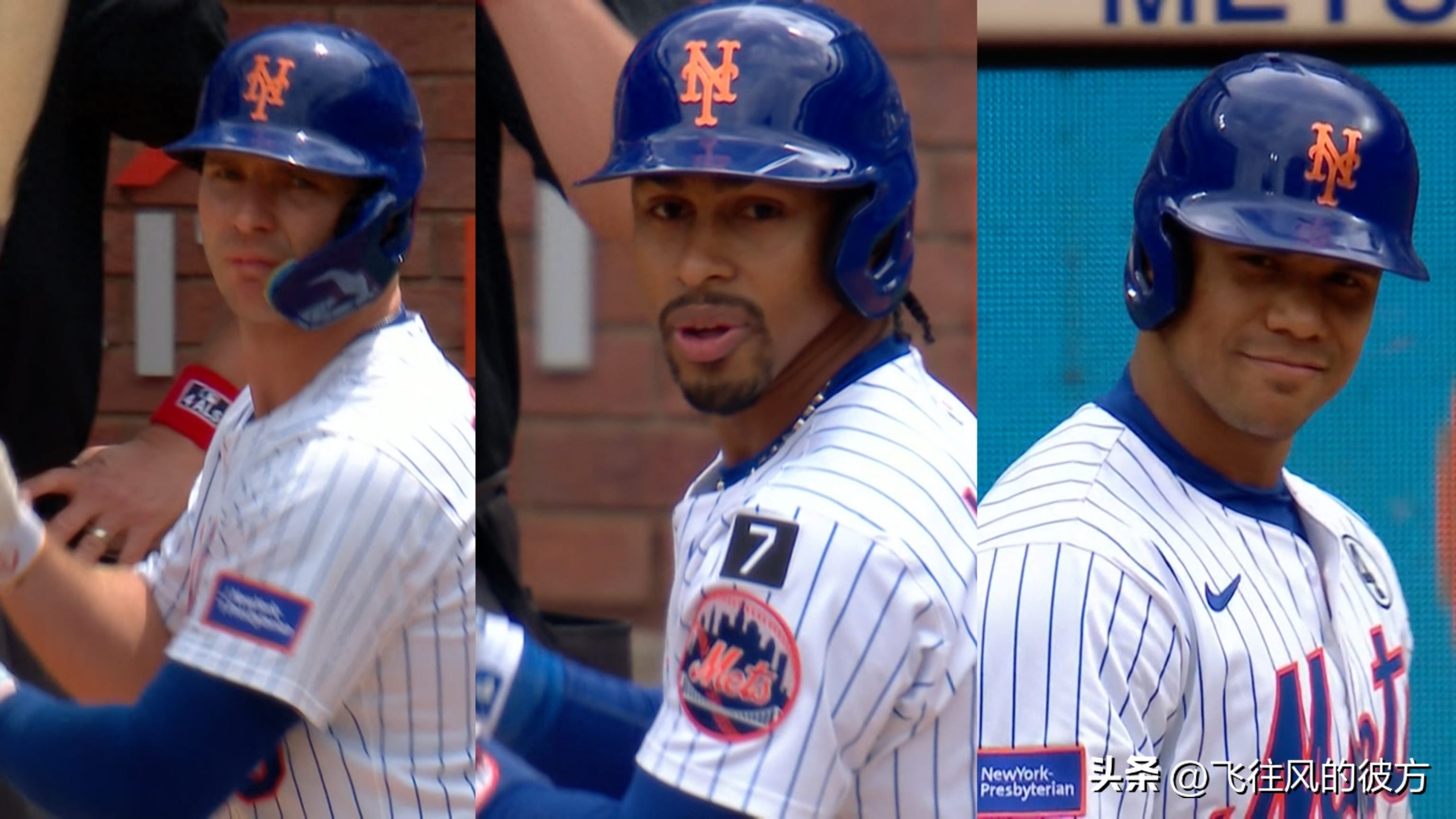 For the first time, the Mets Big Three hit the same court with the Mets sweeping Rocky