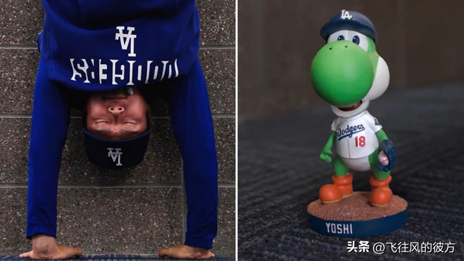 Yoshinobu Yamamoto Crosses Over with "Yoshi" – Dodgers Release Exclusive Bobblehead Honoring Their Ace
