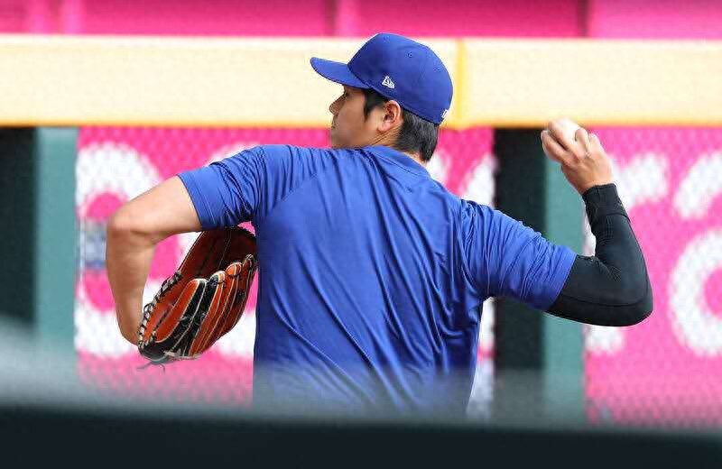 Shohei Ohtani, who has regained the second knife flow, has increased his practice and throwing intensity by 151KM, and the adjustment situation is getting better and better