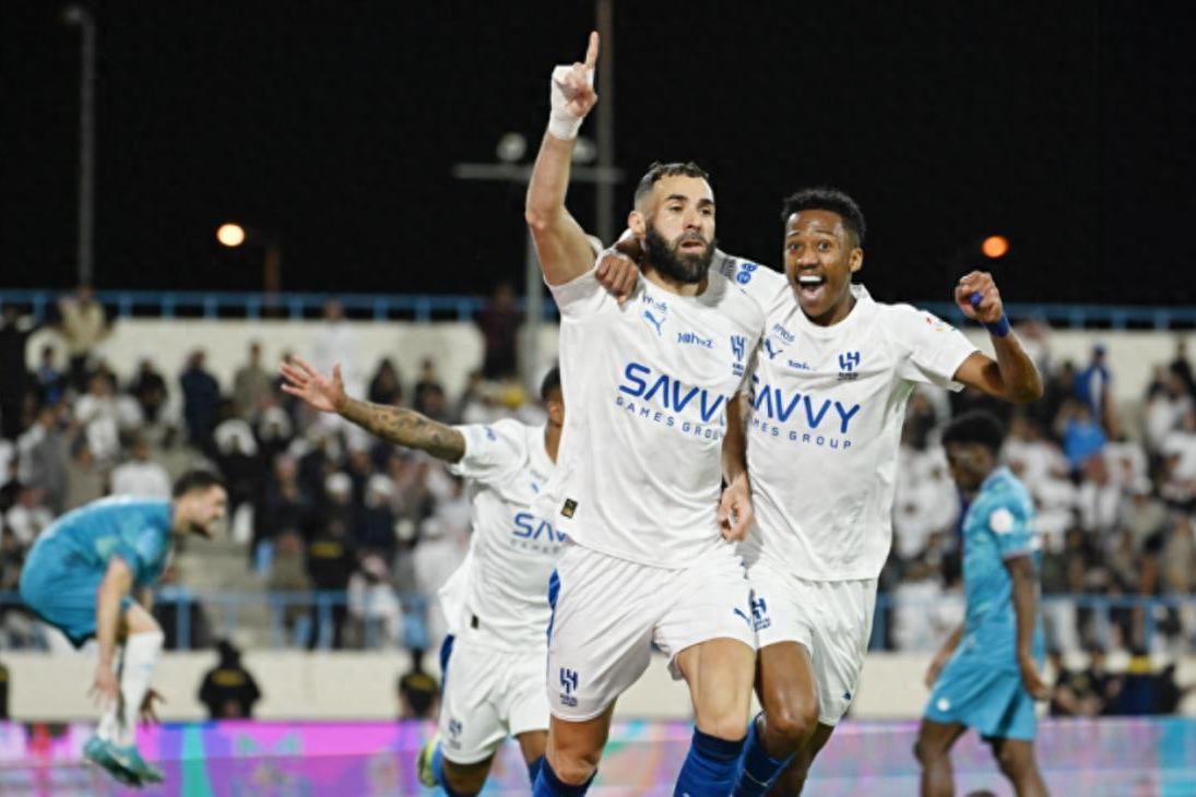 Cristiano Ronaldo's strike protest is blamed on Benzema; Al Hilal's debut hat-trick leads them to top the Saudi Pro League, setting two major records.