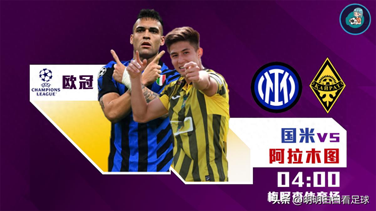 Champions League: Inter Milan vs Almaty Kairat! Giving young players a chance, what’s the visitor’s plan?