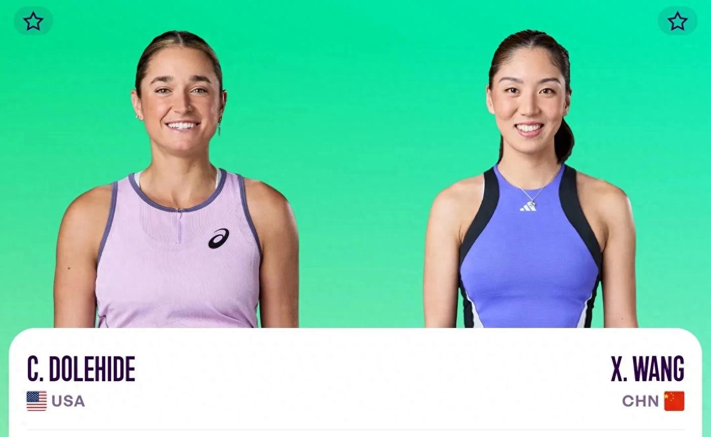 Today&#39;s US Open schedule (8.26): Wang Xinyu vs. Dolehide, Gauff, and others in action; live broadcast on CCTV-5.