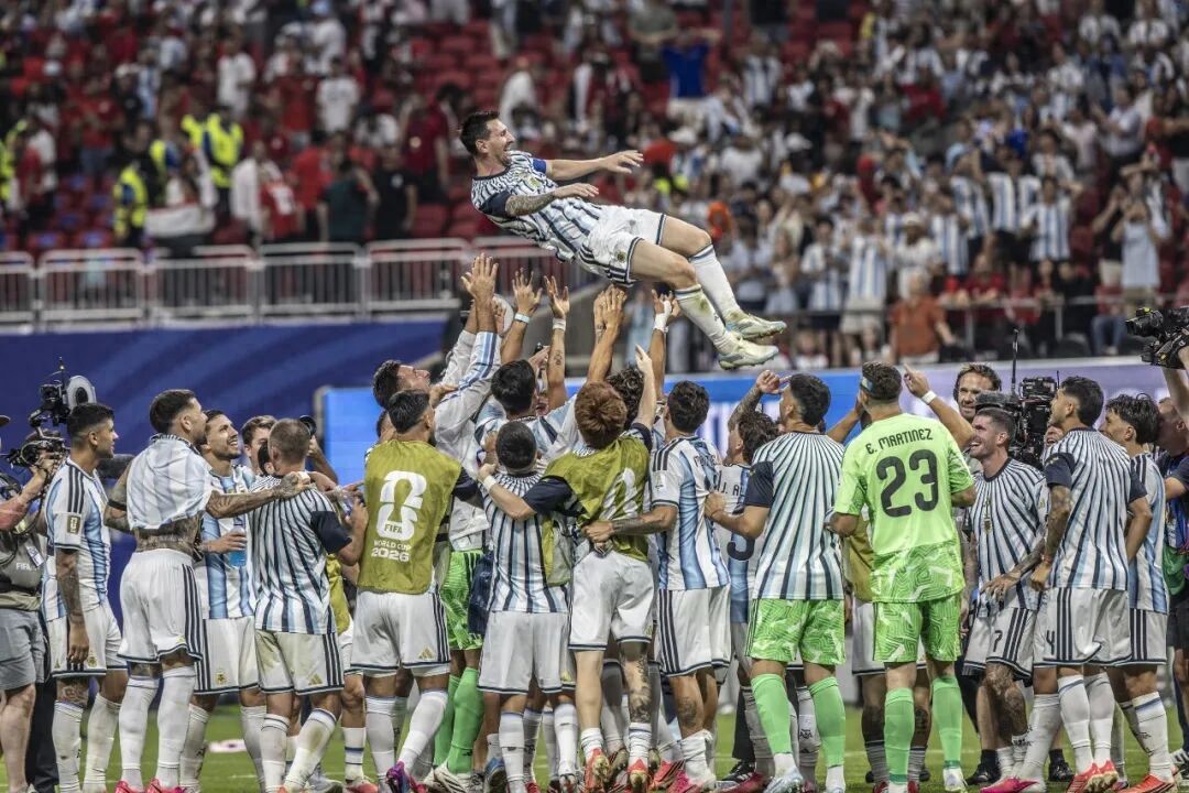 Argentina came back from 2-0 down, never underestimate a champion's heart.