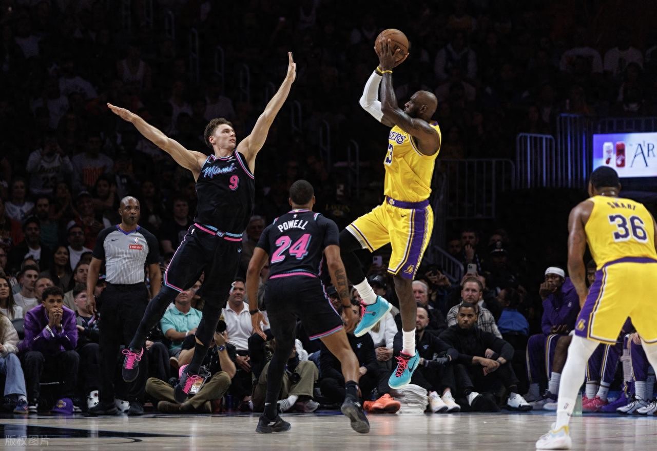 Active Record! James ties for first in total appearances, Doncic hits 60 points for dual milestones, Lakers defeat Heat.