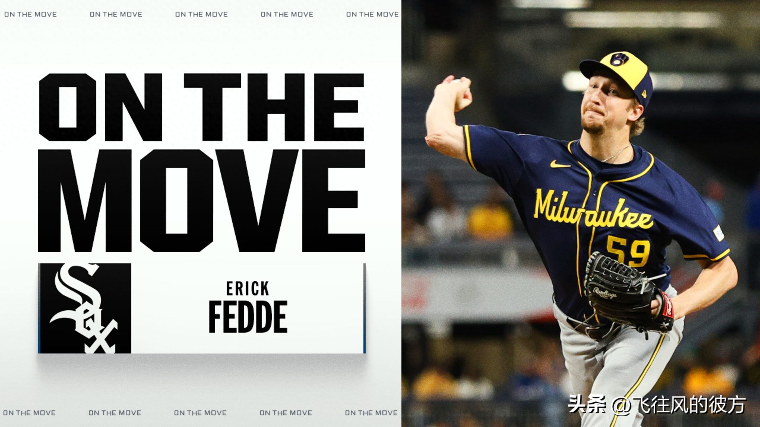 The Chicago White Sox have signed veteran pitcher Fedde to a one-year contract, strengthening their starting rotation.