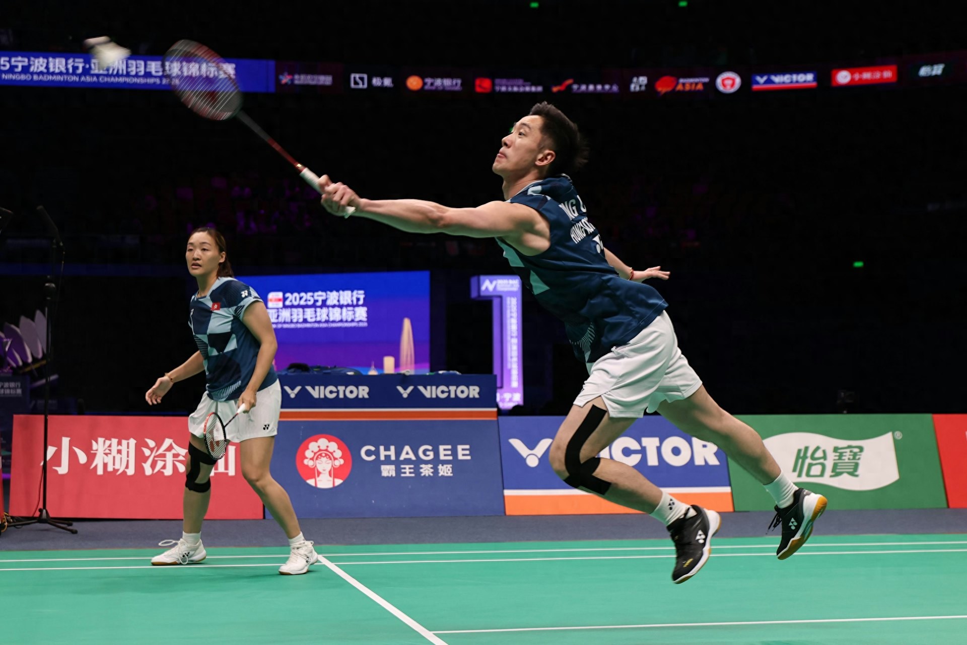 Tang Chun Wen/Xie Ying Suet lost to Thailand and won the mixed doubles silver medal at the 2025 Singapore Open Badminton Championships