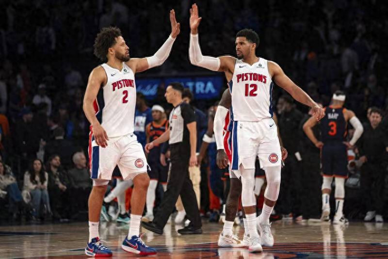 The Pistons ended a 15-game losing streak in the NBA playoffs, a win they had been waiting for for 17 years
