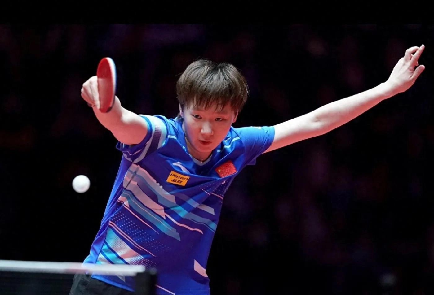 Table tennis Doha World Table Tennis Championships women's singles signing table Sun Yingsha, Wang Manyu, Wang Yidi, Chen Xingtong and Shi Xunyao played