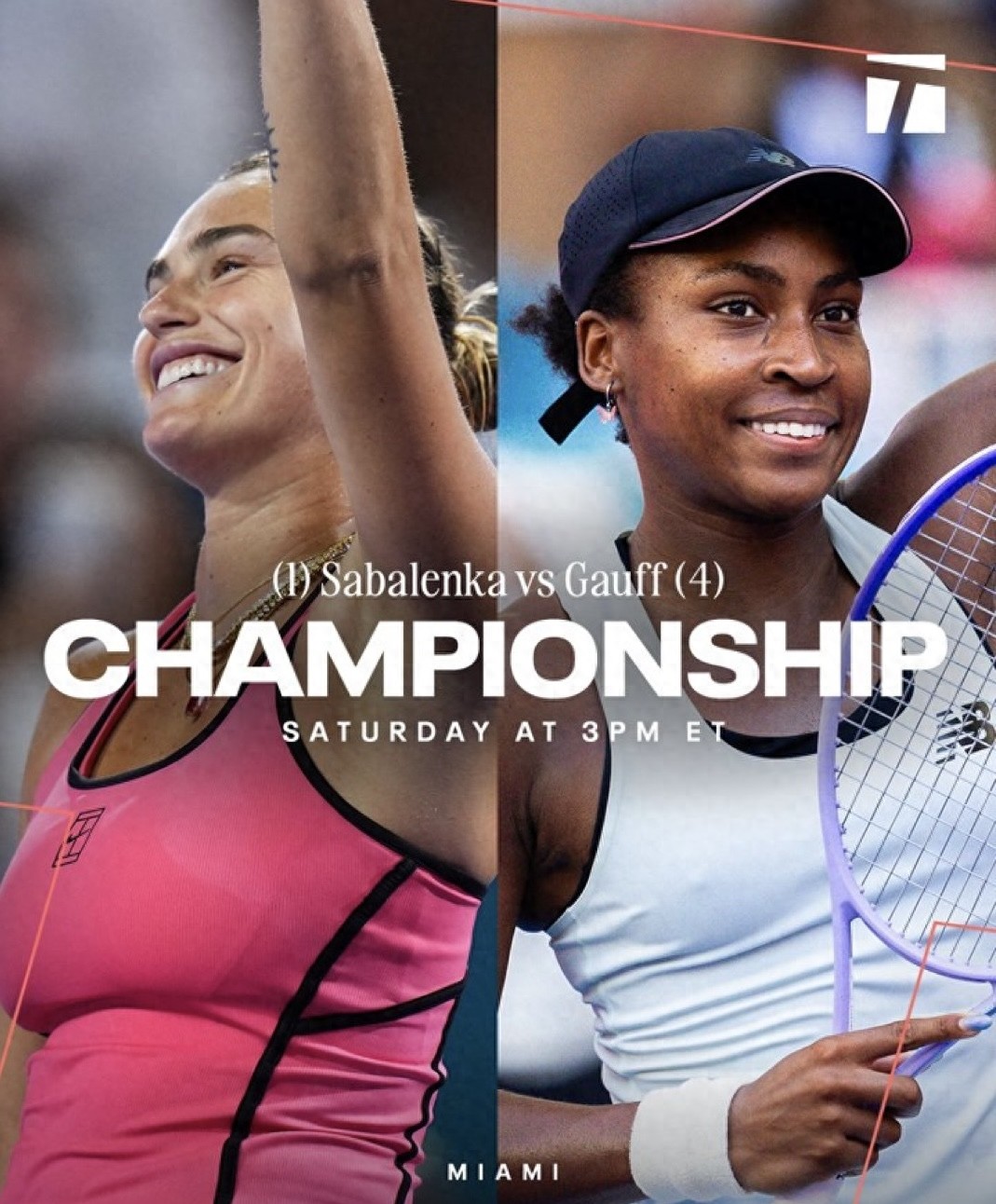 Tomorrow Early Morning: Sabalenka Eyes Sunshine Double