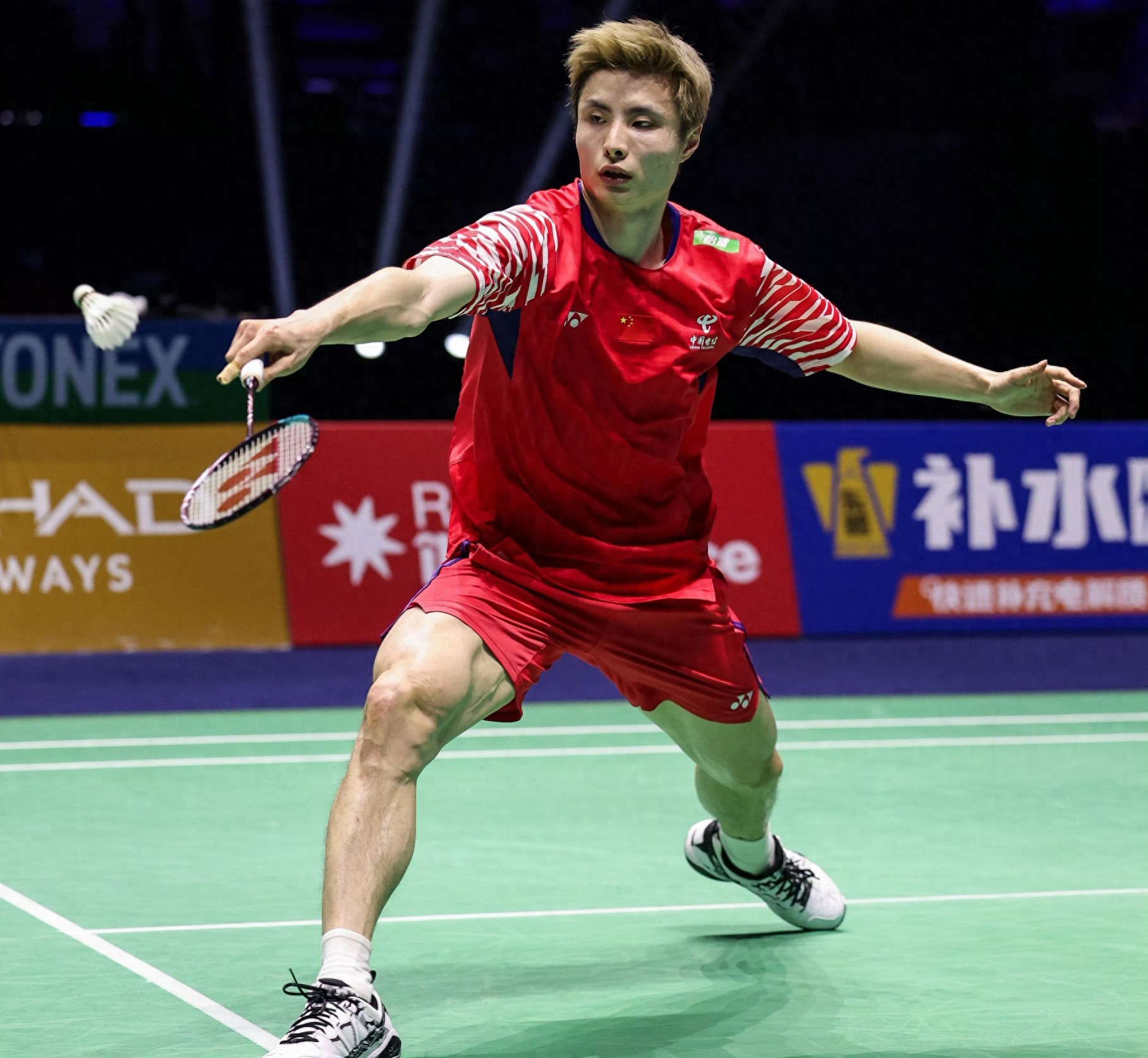 Latest update from the Denmark Open badminton tournament: China’s team has 3 wins and 1 withdrawal, with Shi Yuqi securing a victory.