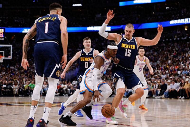 The Thunder brother has obviously "bought off" many times in the second round of the NBA playoffs G4, which made Jokic feel frustrated