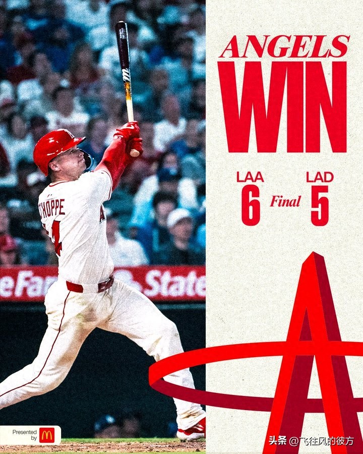 The morale is high: the Angels sweep the defending champion Dodgers with a 6-0 record this season.