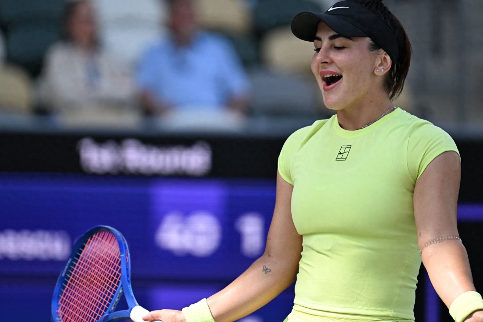 After eight months of waiting! Former US Open champion Andreescu secures her first tour-level win.