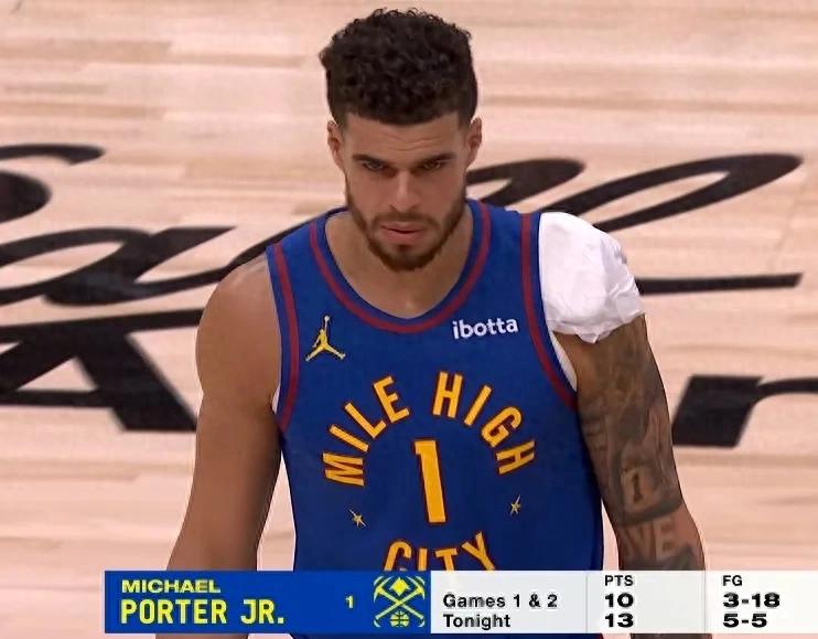 Exploded, exploded! Almost 100% three-point shooting! Jokic's savior