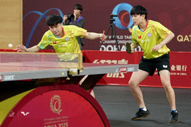 Lin Yunru/Zheng Yijing reversed the Swedish pair and entered the top 16 of the mixed doubles at the World Table Tennis Championships for the third time