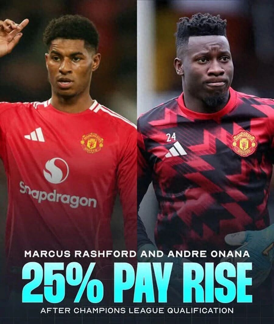 Manchester United's Champions League salary increase clause details revealed, hindering the clearance of Rashford. Zirkzee may be sold.