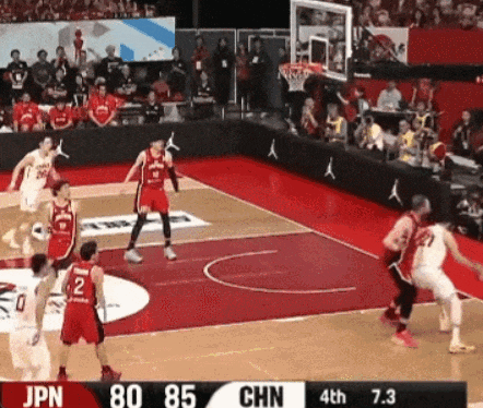 Frustrated! Zero points, all zero points! China's men's basketball core forward, wake up!