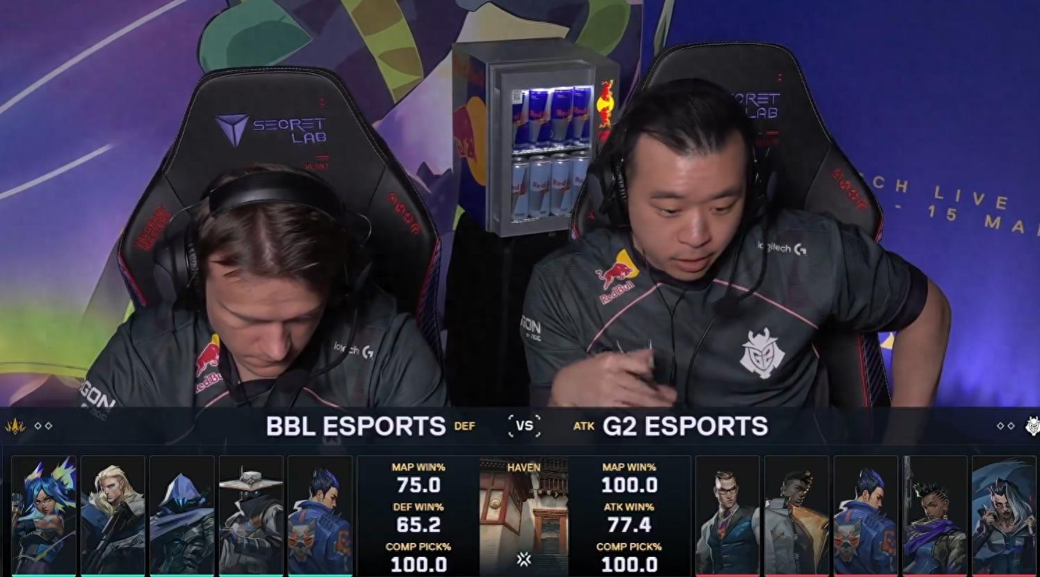 VCT Masters: Veteran Experience Overpowers Youthful Storm, G2 Eliminates BBL 2-0 to Advance to Semifinals