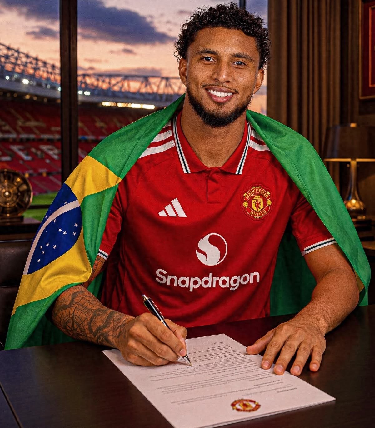 Manchester United is so slow! Ederson is 27 and still not officially signed, and Carrick has no defensive midfielder for the first three pre-season friendlies.