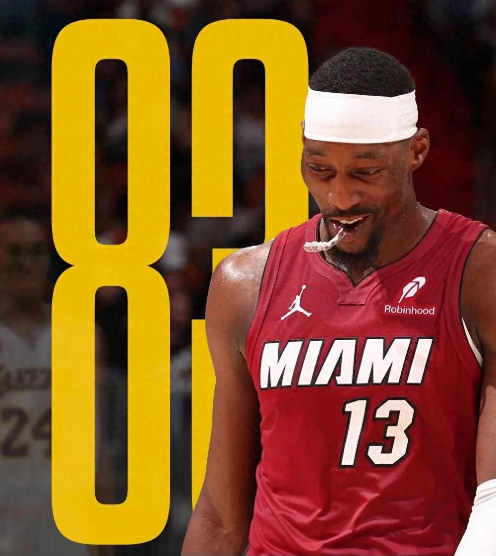 Adebayo exploded with 83 points, ranking second in history! Surpassing Kobe's 81 points! Was it ugly to chase points?