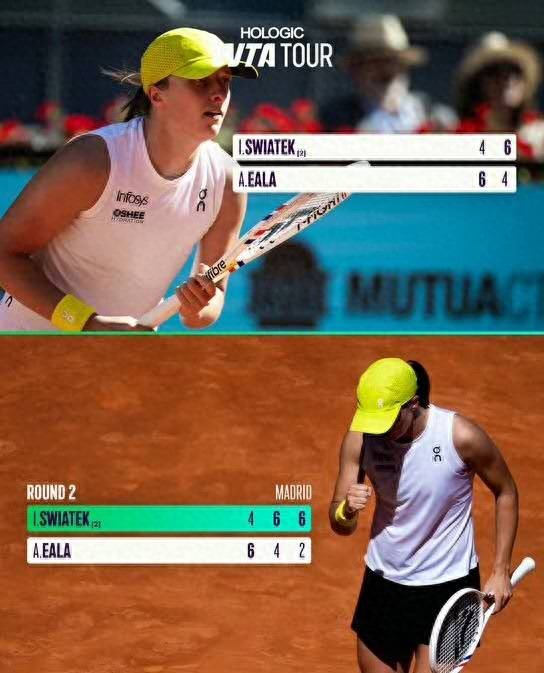 With 57 unforced errors in a thrilling reversal of Iella, coach Swiatek was thrust into the limelight